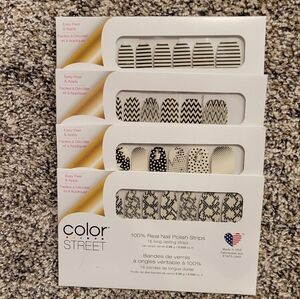 NIB - Color Street Clear Overlay Art Sets